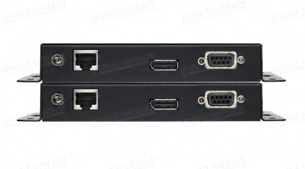 Фото2 HIT-DP4K2K-CAT6-100 Удлинитель линий DisplayPort по кабелю витая пара (Cat.6) на 100 м с разрешением