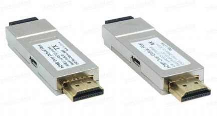 Фото1 HIT-HDMI4K2K-2FO-300 Компактный удлинитель сигналов HDMI Ultra HD (4K2K) по оптоволокну на расстояни