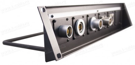 Фото2 MTP-CAM-.A Рэковая термпанель 19" под сменные блок-модули для разъемов камерных каналов | серия MTP-