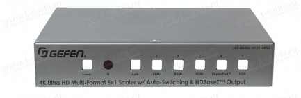 Фото3 EXT-4K600A-MF-51-HBTLS Мультиформатный коммутатор-преобразователь VGA /HDMI /DisplayPort /HDMI /Ауди