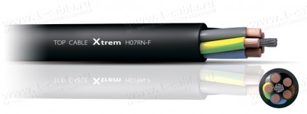 Фото1 PC-H07RNF.. Кабель силовой эластичный в резиновой оболочке EM2 (стандарт H07RN-F), серия XTREM
