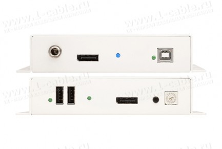Фото3 GTB-DPKVM-3CAT7.. Удлинитель DisplayPort и USB по трем кабелям витая пара (7 Cat) на 30 м