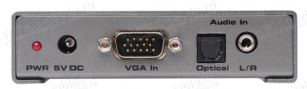 Фото2 EXT-VGAAUD-2-HDMIS - Преобразователь аналоговых сигналов VGA и аудио сигнала в HDMI сигнал с втроенн