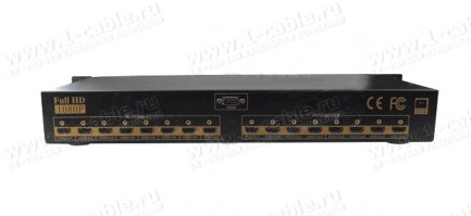Фото2 HIT-HDMI-X848 - Матричный видео коммутатор сигналов HDMI (версия 1.4) 8х8, серия RACK с ИК пультом у