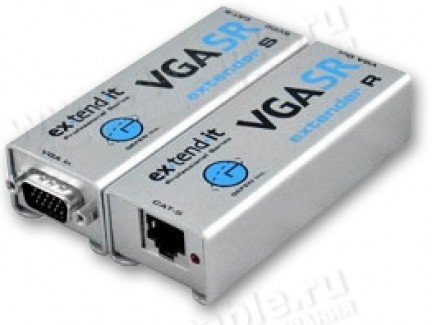 Фото1 EXT-VGA-141SRN - Удлинитель линий VGA по витой паре (5 Cat) на 50 м