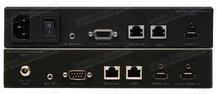 Фото2 GEF-HDCAT5-ELRPOL2 - Удлинитель линий HDMI (встроенный коммутатор), RS232, Ethernet, ИК и питания (+
