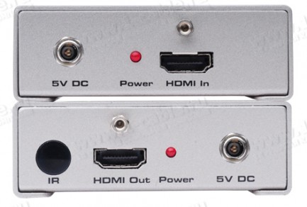 Фото3 EXT-HDMI1.3-CAT5-ELR - Удлинитель линий HDMI по одному кабелю витая пара (5 Cat) на 100 м с передаче