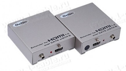 Фото4 EXT-HDMI1.3-CAT5-ELR - Удлинитель линий HDMI по одному кабелю витая пара (5 Cat) на 100 м с передаче