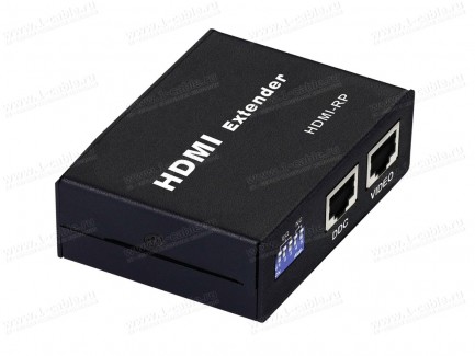 Фото1 HIT-HDMI-CAT5-R060PRO - Дополнительный приемник для коммутаторов и распределителей HDMI серии PRO (в