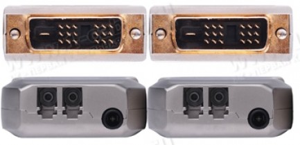 Фото3 EXT-DVI-FM500 - Компактный удлинитель линий DVI по оптоволокну на расстояния до 1500 м