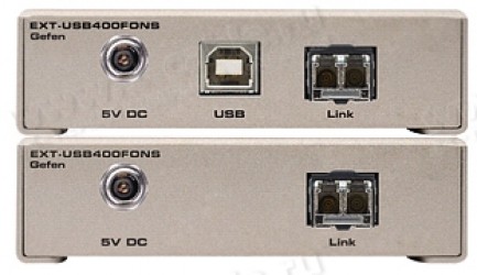 Фото2 EXT-USB-400FON - Удлинитель линий USB 2.0 (480 Мбит/с) по оптоволокну на 500 м