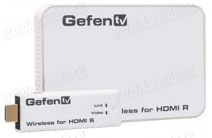Фото1 GTV-WHD-1080P-SR - Беспроводной усилитель цифровых HDMI сигналов (1080p) с миниатюрным передатчиком 