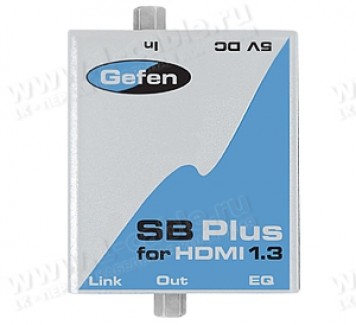 Фото1 EXT-HDMI1.3-141SBP - Линейный усилитель-корректор сигналов HDMI с встроенным эквалайзером (гнездо-гн