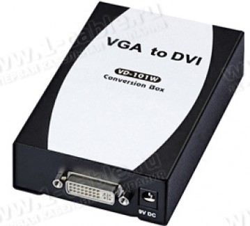 Фото1 HIT-VGA-2-DVI - Преобразователь аналоговых сигналов VGA в цифровые DVI-D
