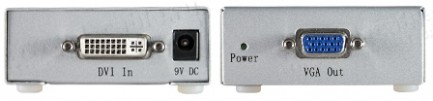 Фото2 HIT-DVI-2-VGA - Преобразователь цифровых сигналов DVI-D в аналоговые VGA (UXGA)