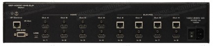 Фото3 GEF-HDFST-848-4ELR - Матричный видео коммутатор HDMI 8х8 с поддержкой разрешений до 1080p с Deep Col