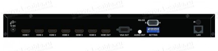 Фото3 HIT-HDMI-641RIPRO - Видео коммутатор сигналов HDMI (версия 1.3) 6х1 с переключением источников без з