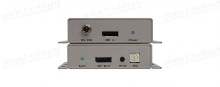 Фото2 EXT-DP-2CAT7 - Удлинитель линий DisplayPort по двум кабелям витая пара (7 Cat) на 30 м с разрешением