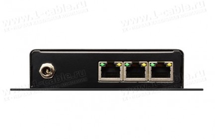 Фото2 GTB-HD-DCRP-BLK - Усилитель-распределитель линий HDMI 1:2 по кабелю витая пара (5e/6 Кат) на длины д