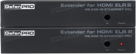 Фото1 GEF-HDCAT5-ELRPOL - Удлинитель линий HDMI, RS232, Ethernet, ИК и  питания (+5В, 2А) по одному кабелю