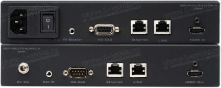 Фото2 GEF-HDCAT5-ELRPOL - Удлинитель линий HDMI, RS232, Ethernet, ИК и  питания (+5В, 2А) по одному кабелю