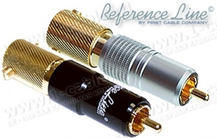 Фото1 ACR-78-11. Разъем RCA кабельный, серия "Reference Line", штекер, на кабель диам. до 11.5 мм