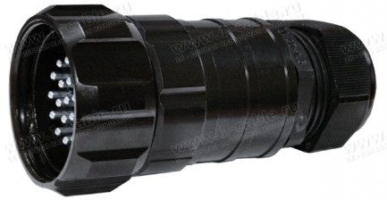 Фото3 SHLB19-LM-.-M40-S-014-S Разъем кабельный (стандарт Socapex), серия ShowLine, штекер, класс защиты IP
