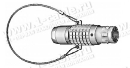 Фото1 FNG.3B.93B.CLAD92Z - Разъём оптический многоконтактный кабельный, штекер, серия 3B