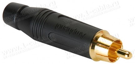 Фото1 ACPR-.. Разъем RCA кабельный, штекер, пайка, на кабель диам. 3.0- 6.5 мм