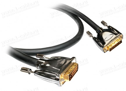 Фото1 DVIXL5-MM-.. Цифровой кабель DVI-D, серия XL5, Dual Link, для удаленных источников, штекер-штекер