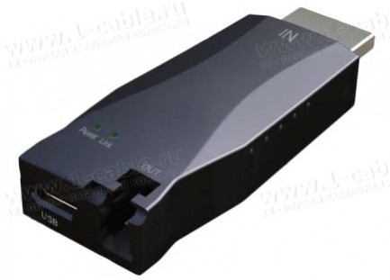 Фото2 HIT-HDMI4K2K-FO-300 - Компактный удлинитель сигналов HDMI Ultra HD (4K2K) по оптоволокну на расстоян
