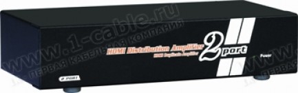 Фото1 HIT-HDMI-142PRO - Распределитель сигналов HDMI 1:2, 1 вход > 2 выхода