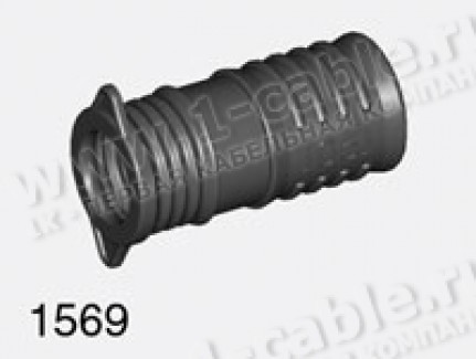 Фото1 1051.1569 - Кожух защитный для корпусов разъёмов KE и SE в новом дизайне (серия 1051 А004-9)