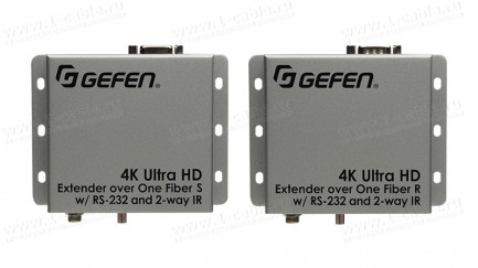 Фото1 EXT-HDRS2IR-4K2K-1FO - Удлинитель линий HDMI Ultra HD (4K2K), сигналов управления RS-232 и ИК по опт