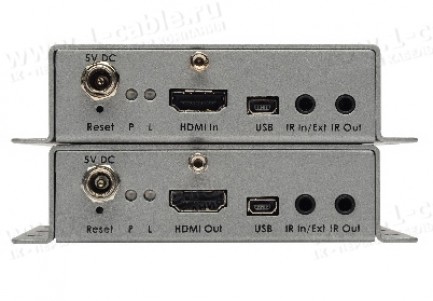 Фото3 EXT-HDRS2IR-4K2K-1FO - Удлинитель линий HDMI Ultra HD (4K2K), сигналов управления RS-232 и ИК по опт
