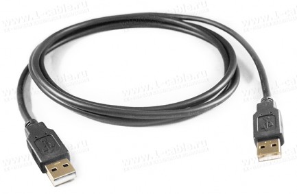 Фото2 1K-USB205-AA-0. Кабель USB 2.0 для передачи данных, серии Basic, штекер (тип A) - штекер (тип A)