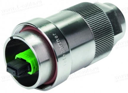 Фото1 J68070A000. Разъем оптический MPO/MPT кабельный, штекер, индустриальный, серия TOC, класс защиты IP6