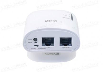 Фото2 HIT-WF-AP/R750.. Компактный Ethernet Wi-Fi усилитель/точка доступа/роутер стандарта 802.11 ac/b/g/n,