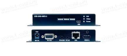 Фото3 GTB-UHD-HBT2 - Удлинитель линий HDMI 2.0 по кабелю витая пара (Cat.5e) на длины до 150 м, с поддержк