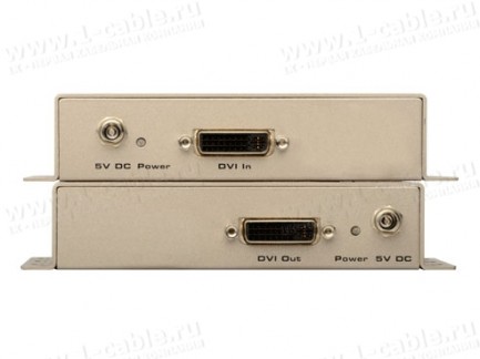 Фото2 EXT-DVI-ELR - Удлинитель линий DVI-D Single Link по одному кабелю витая пара (Cat. 5E) на 100 м