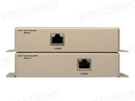 Фото3 EXT-DVI-ELR - Удлинитель линий DVI-D Single Link по одному кабелю витая пара (Cat. 5E) на 100 м