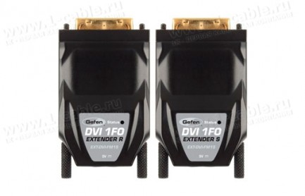 Фото1 EXT-DVI-FM15 - Компактный удлинитель линий DVI (поддержка разрешений до 1920x1200) по оптоволокну на