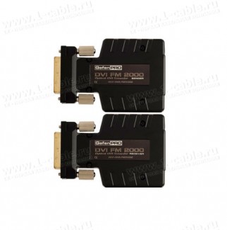 Фото1 GEF-DVI-FM2000 - Компактный удлинитель линий DVI (поддержка разрешений до 3840x2400) по оптоволокну 