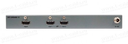 Фото2 EXT-UHD600-12 - Усилитель-распределитель сигналов HDMI2.0 1:2 с поддержкой 4K, HDCP 1.4, 2.2, HDR, п