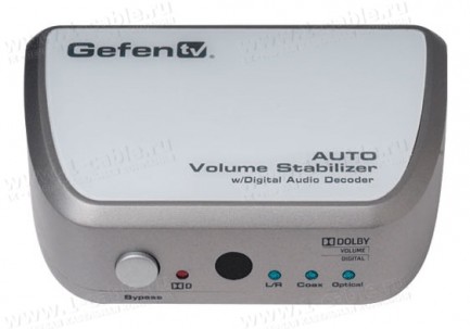 Фото1 GTV-VOLCONT-D - Корректор уровня небалансного аналогового стерео и цифровых аудиосигналов со встроен