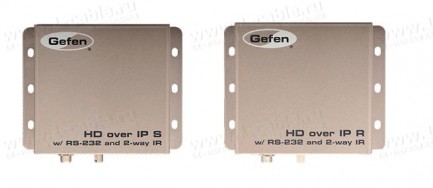 Фото1 EXT-HD2IRS-LAN-.X Удлинитель HDMI, RS-232, двунаправленного ИК по кабелю витая пара (5e/6 Кат) или п