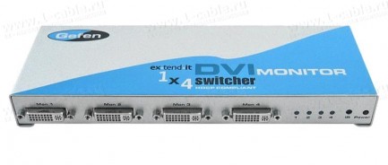 Фото1 EXT-DVI-144M Распределитель сигналов DVI Single Link 1:4, 1 вход DVI > 4 выхода DVI