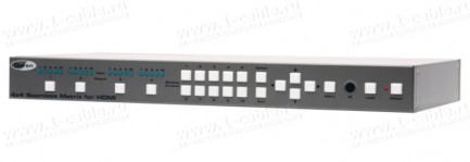 Фото1 EXT-HD-SL-444 Видео коммутатор сигналов HDMI 4х4, с поддержкой 1080p Full HD, HDCP, без задержки пер