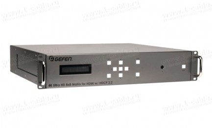 Фото1 EXT-UHD-88 Видео коммутатор сигналов HDMI2.0 8х8, с поддержкой 4K, 3D, HDCP 1.4 и 2.2, полоса пропус