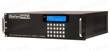 Фото1 GEF-HDFST-MOD-16416-HD Видео коммутатор сигналов HDMI 16х16, модульный, с поддержкой 1080P, HDCP, De
